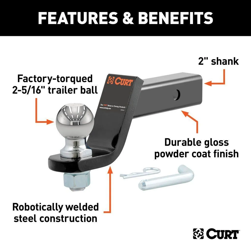 BALL MOUNT 4IN DROP 7500/750 L